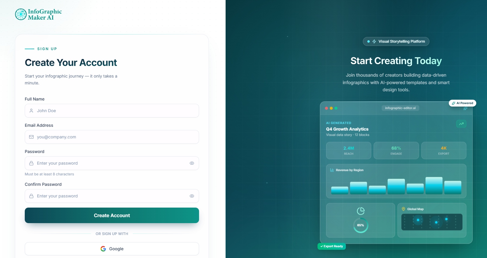 Sign Up Process