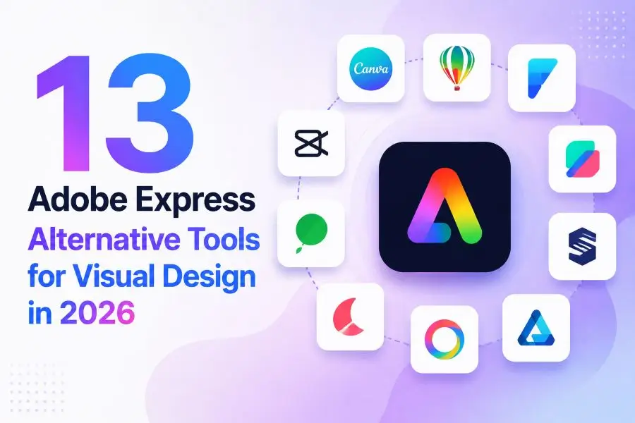 13 Adobe Express Alternative Tools for Visual Design in 2026
